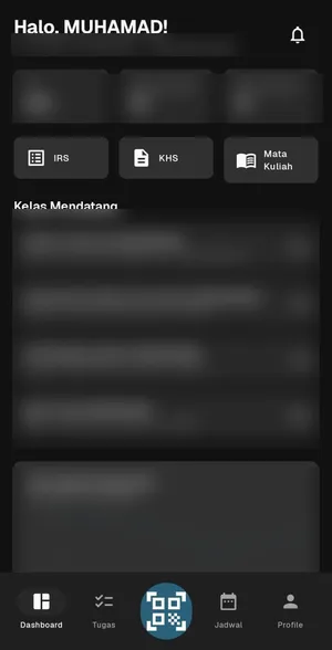 Redacted YoDips Android dashboard